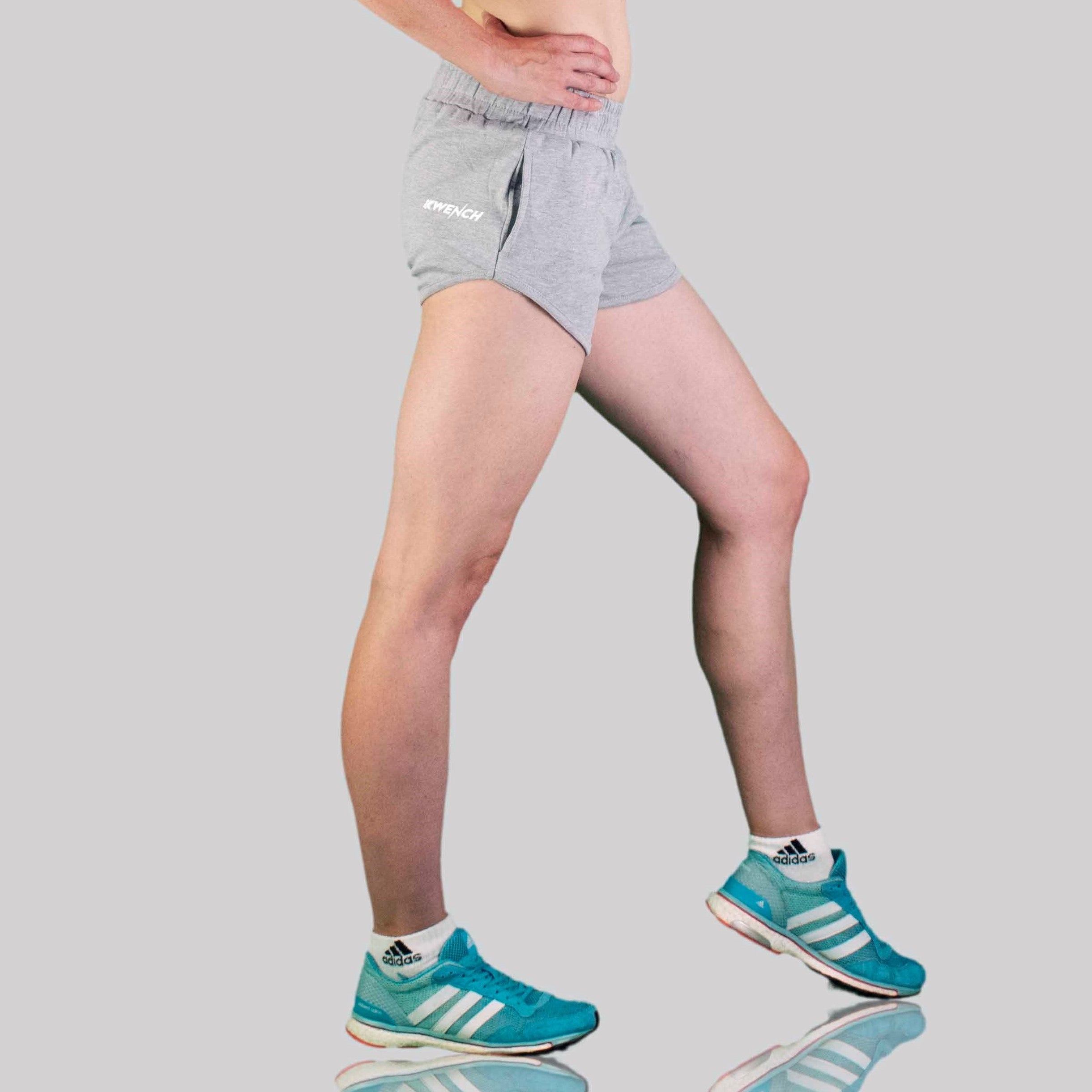 Kwench womens running gym yoga shorts 