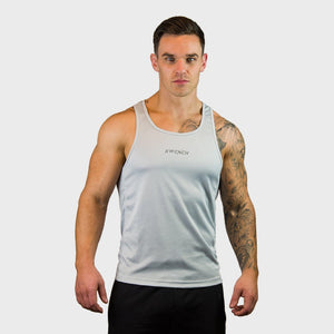 Kwench Mens Gym yoga workout Vest Tank Stringer Main-image