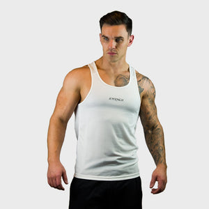 Kwench Mens Gym yoga workout Vest Tank Stringer Thumbnails-1