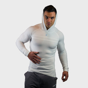 Kwench Crux Mens long sleeve Gym Yoga Workout  Tshirt hoodie  Thumbnails-5