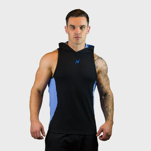 Kwench Mens Gym workout Fitness Sleeveless hoodie Main-image